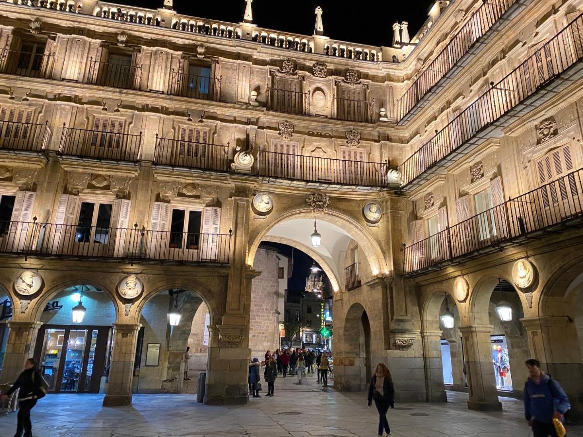 Apartamento Plaza Mayor Salamanca Con 2 Balcones A La Misma Plaza Mayor Exteriör bild