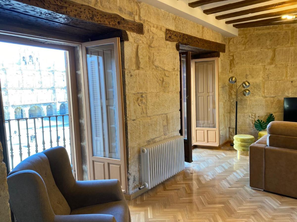 Apartamento Plaza Mayor Salamanca Con 2 Balcones A La Misma Plaza Mayor Exteriör bild